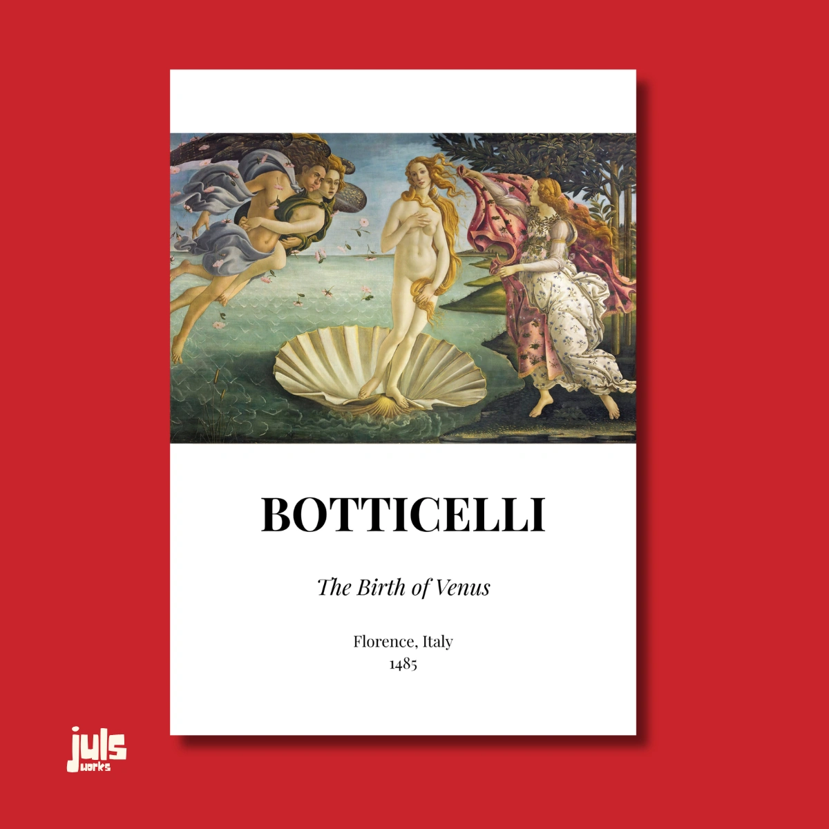 Botticelli The Birth of Venus Sanat Posteri