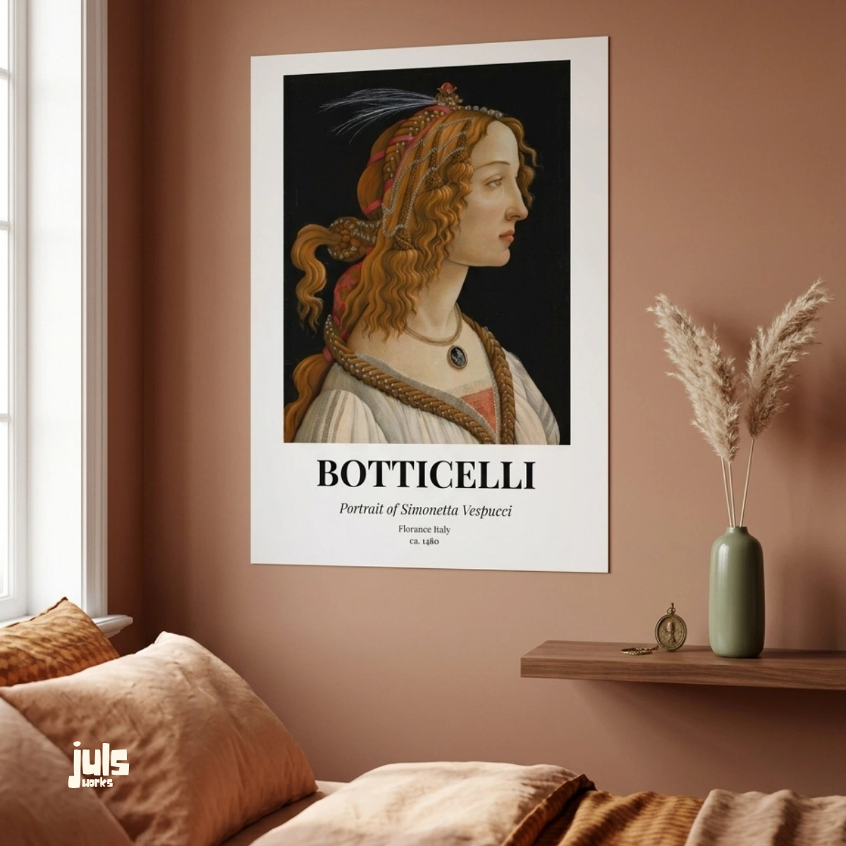 Botticelli Portrait of Simonetta Vespucci Sanat Posteri