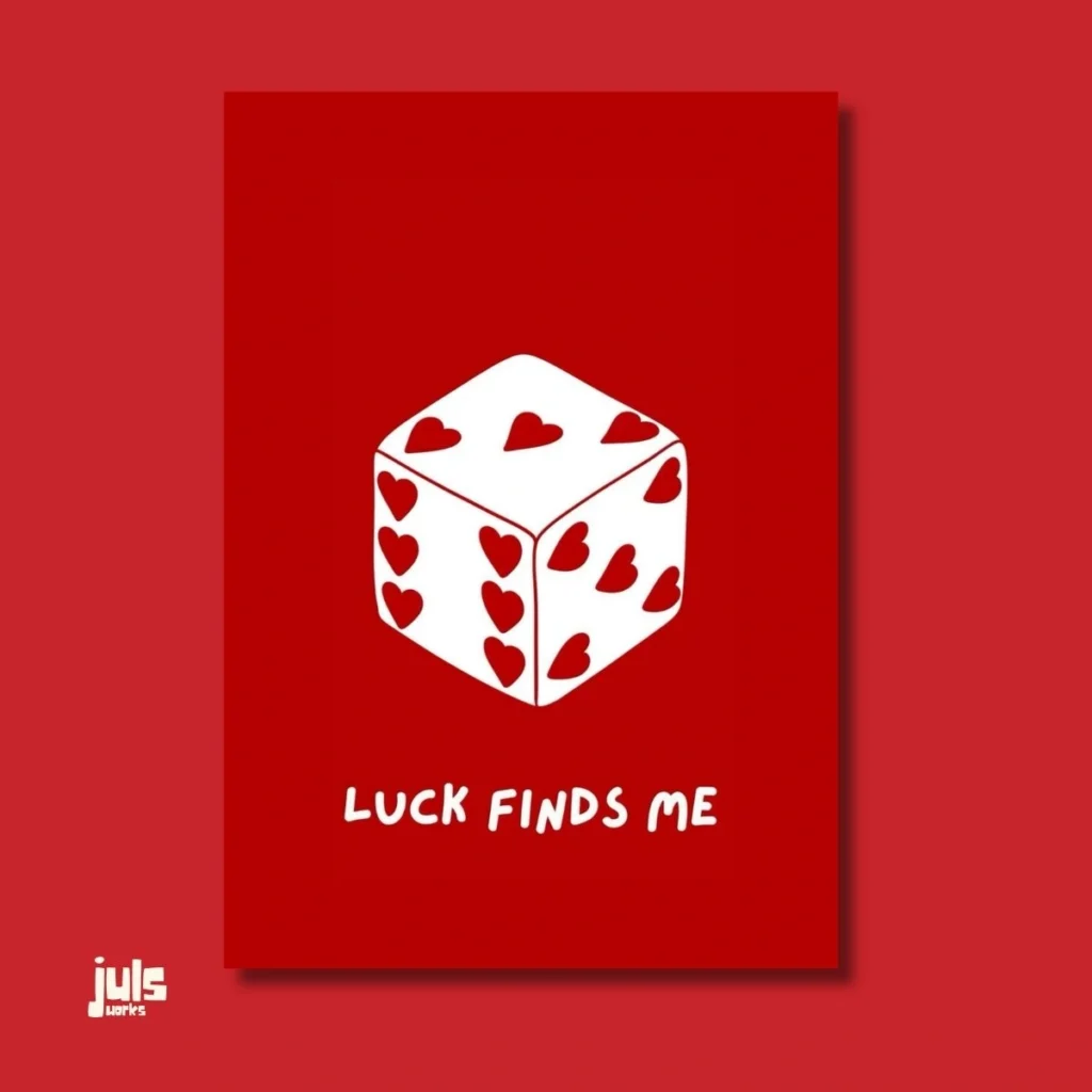 Luck Finds Me Zar Poster