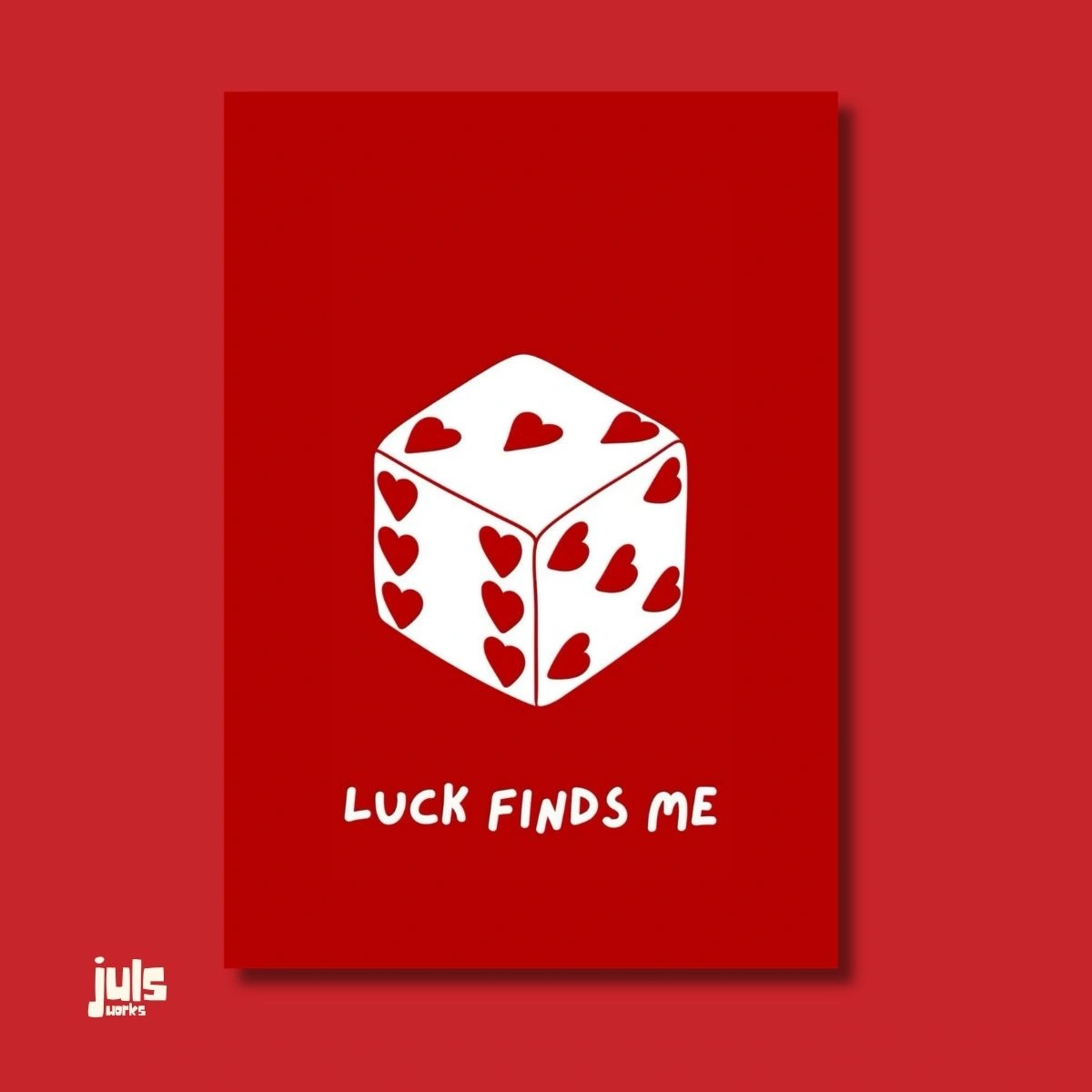 Luck Finds Me Zar Poster