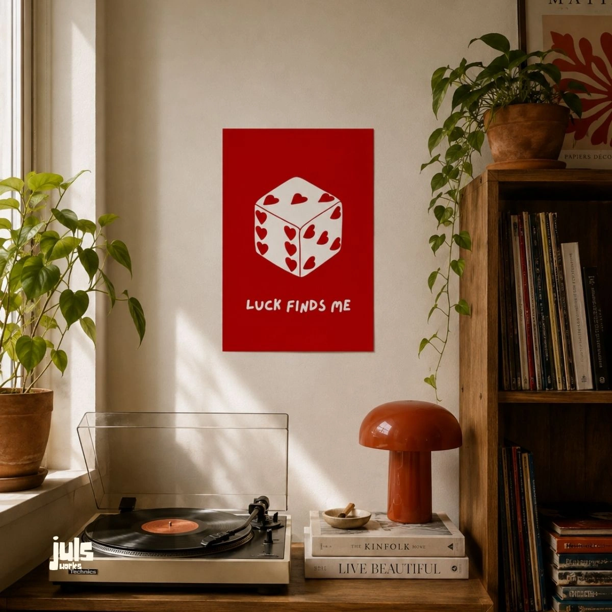 Luck Finds Me Zar Poster