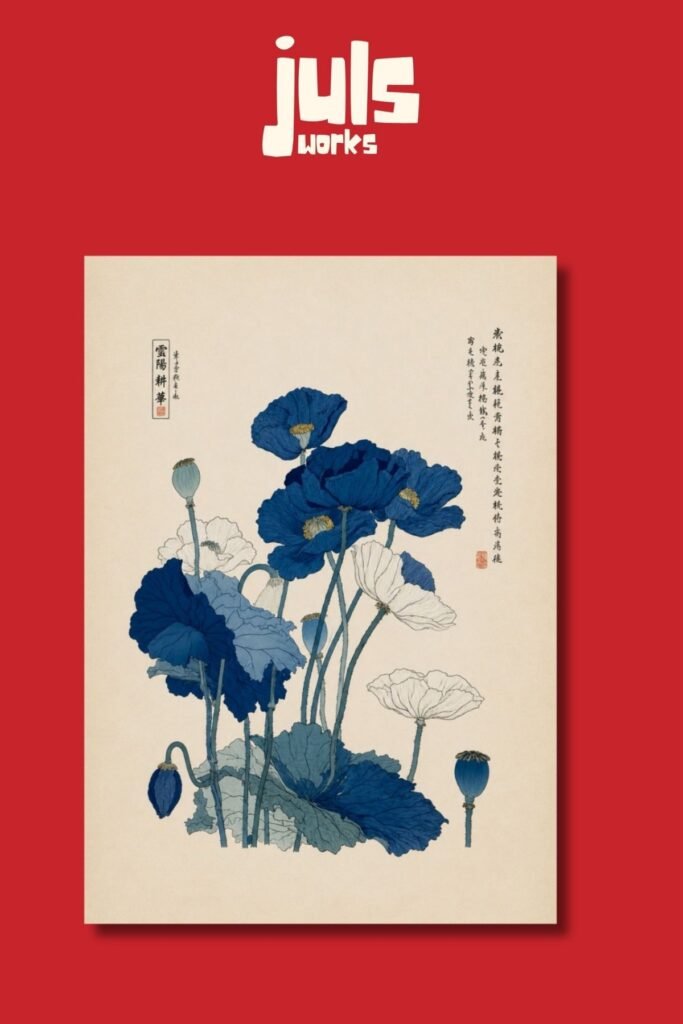 Blue Poppies