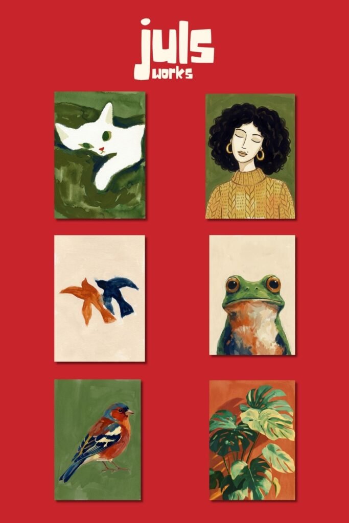 Wild — 6'lı Poster Seti