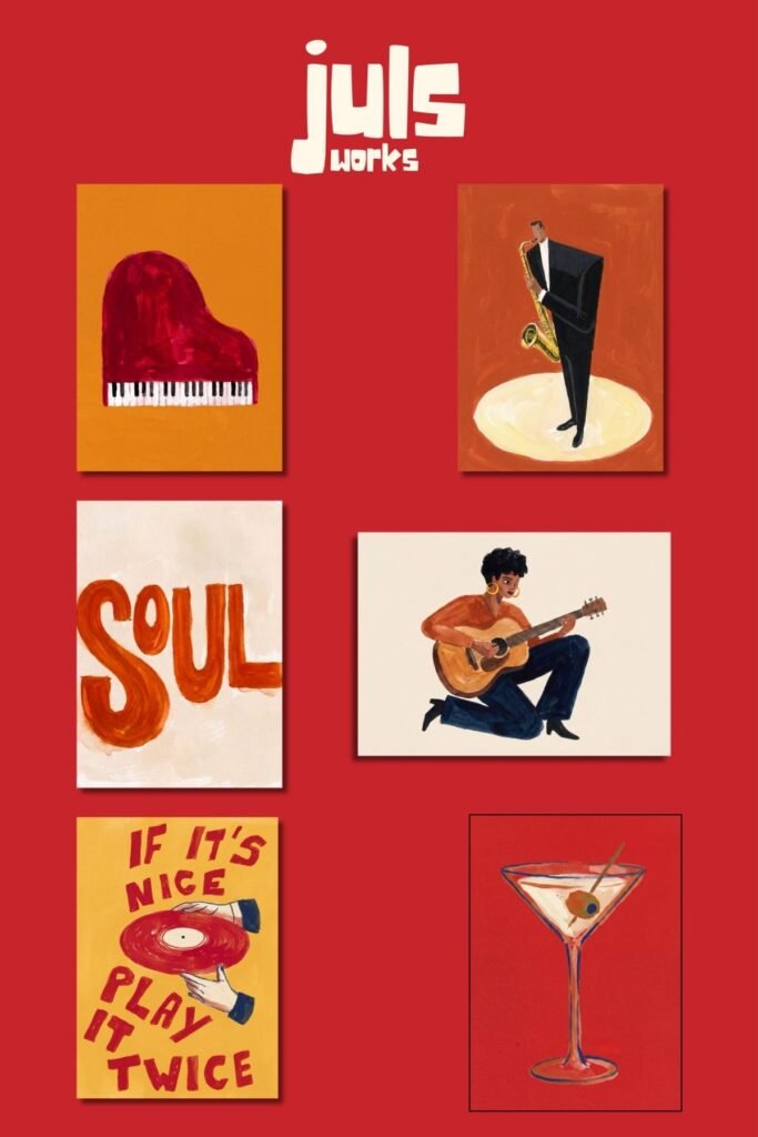 Play Loud — 6'lı Poster Seti