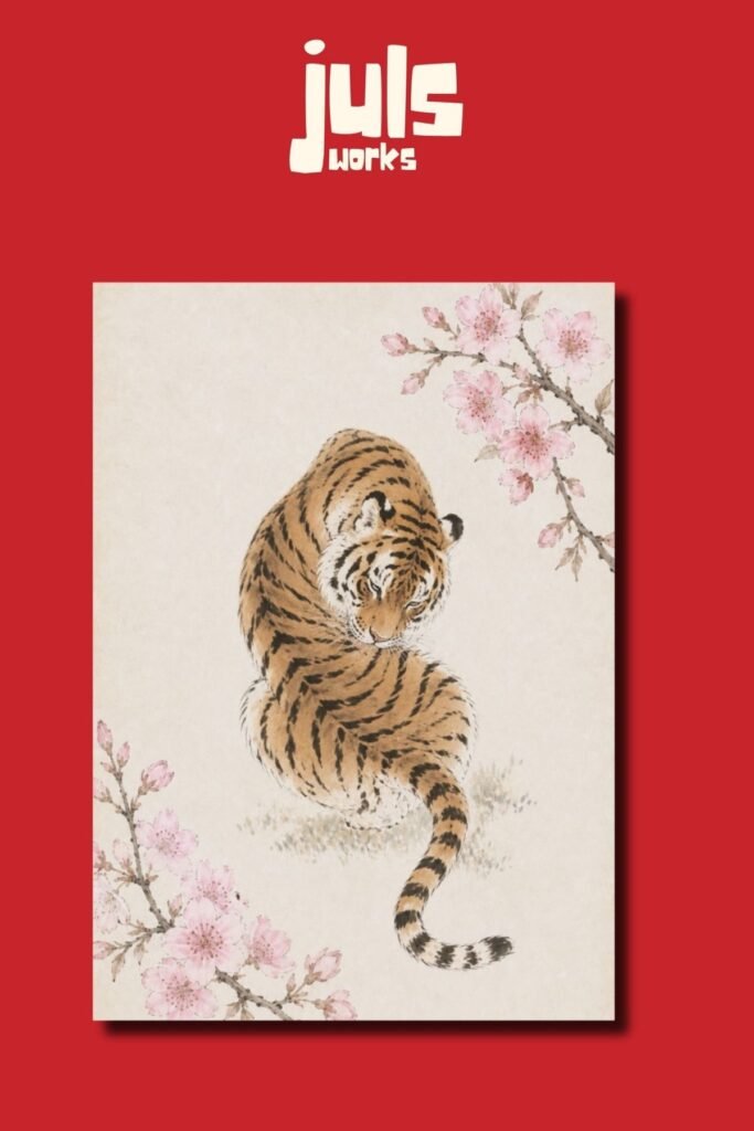 Tiger In Spring