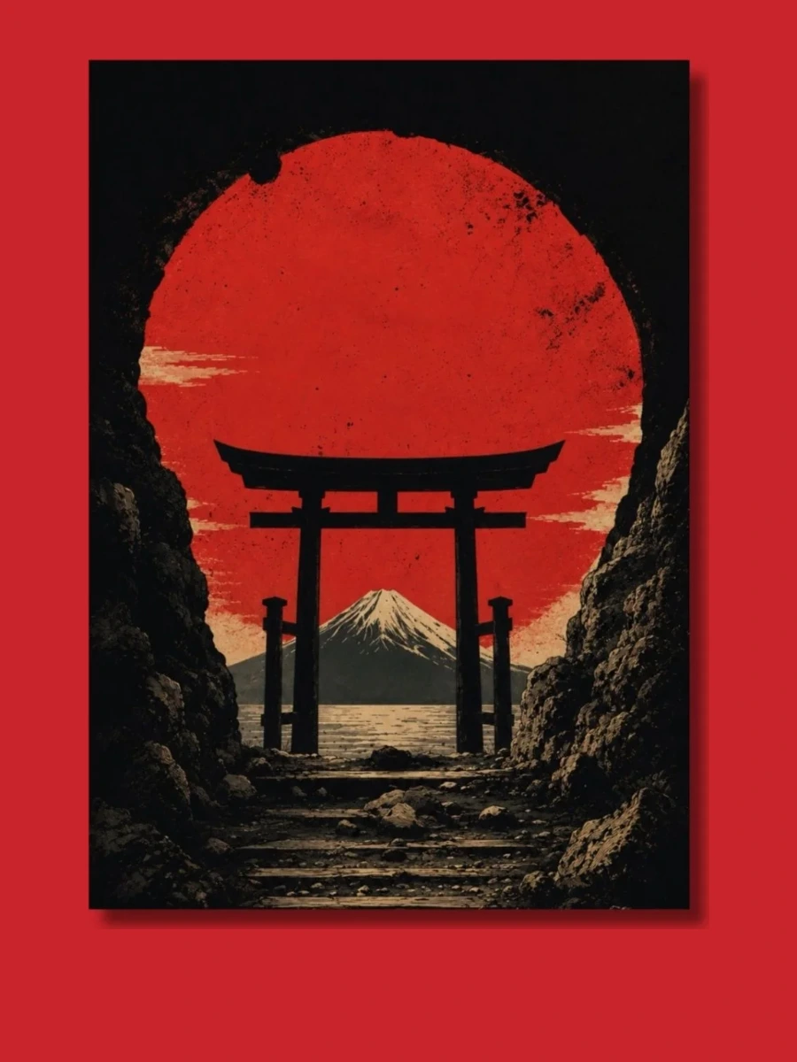 Japonya temalı posterler